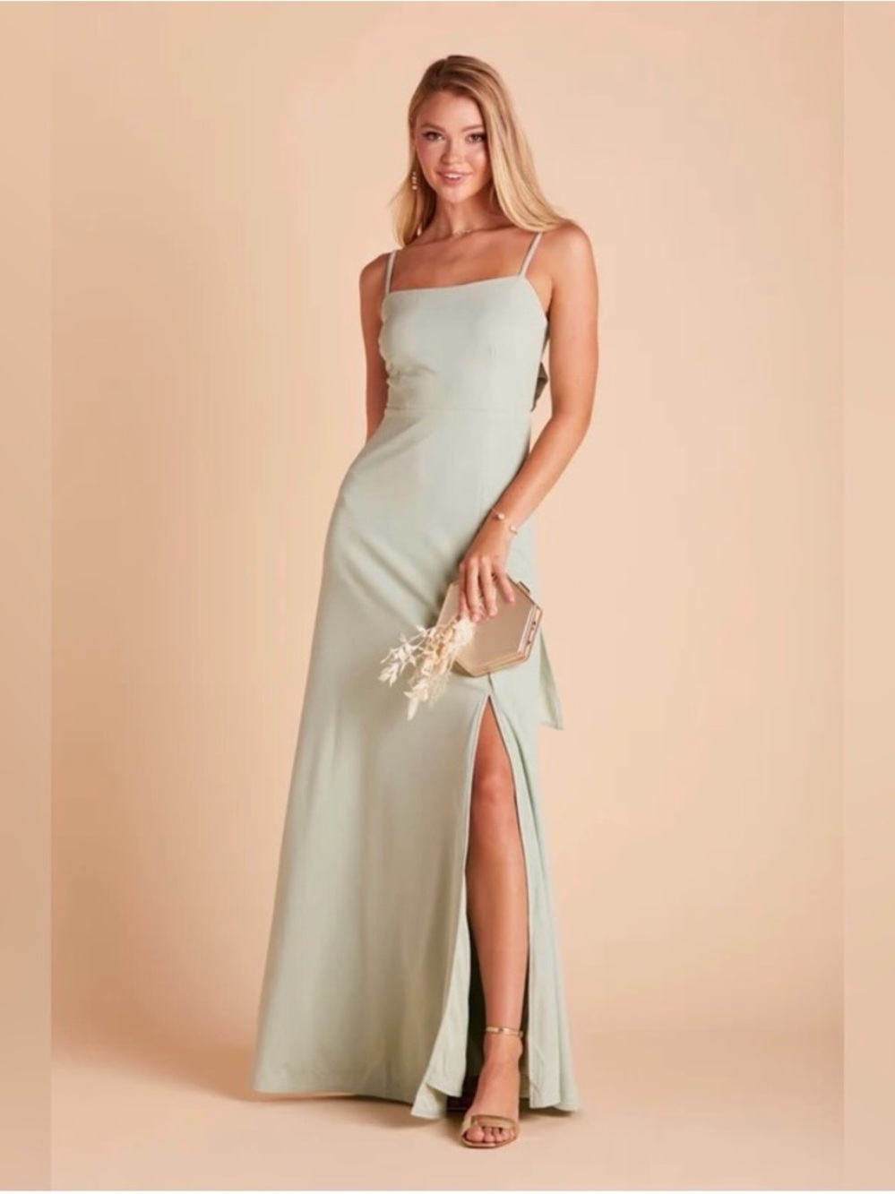 Birdy Grey Benny Crepe Dress in Sage